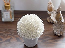 LaModaHome Flower Bunch Ceramic Vase Artificial Flower Boho Rare Design Decorati - £37.18 GBP