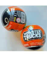 ⚡️ Zuru Monster Trucks Mystery Ball Lot of 2 Unbox, Build, Battle &amp; Race... - £6.23 GBP
