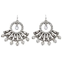 Avon Artisan Lighthouse Chandelier Earrings (Burnished Silver) ~ New!!! - $18.52
