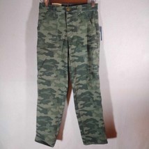 New Women&#39;s 2/26 Camo Crop High Rise Straight Jeans Pants By Universal T... - £11.72 GBP