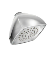 Moen Voss 1-Spray Patterns 4 in. Wall Mount Fixed Shower Head in Chrome ... - $1,318.42 MXN