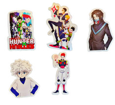 Novelty Hunter X Anime Cartoon Assorted 3D Colorful PC Stickers 50 PCS NEW - £15.82 GBP