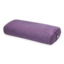 Gaiam Yoga Bolster Long Meditation Pillow Cushion for Restorative Yoga & Sitting - £62.03 GBP