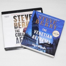 STEVE BERRY ~ 2 x CD AUDIO BOOK LOT ~ COLUMBUS AFFAIR &amp; VENETIAN BETRAYA... - $12.38