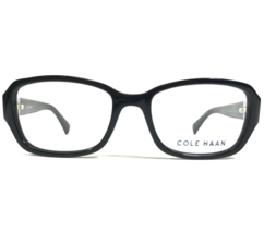 Cole Haan Brille Rahmen CH5004 001 Schwarz Grau Quadratisch Voll Felge 50-17-135 - £33.34 GBP