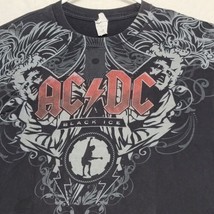 AC/DC Black Ice T-Shirt Men&#39;s XL Black Short Sleeve Quail Hollow Casual - £11.08 GBP