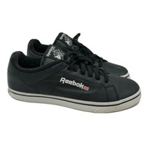 Reebok Classic Low Top Shoes Men&#39;s Size 11 Black Leather RB 804 HSV 6-951646 - £46.67 GBP
