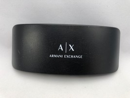 Black Armani Exchange AX Hard Plastic Clamshell Sunglasses Glasses Case - $9.50
