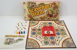 BG) Vintage 1983 Milton Bradley Scavenger Hunt Board Game 4311 Seek Sear... - $331.64 MXN