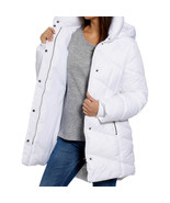 Madden NYC Ladies Pillow Collar Insulated Puffer Coat Jacket M - L  $99.99 - £27.86 GBP