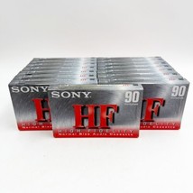 Lot Of 15 New Sealed Sony Hf 90 Minute Blank Audio Cassette Tapes Normal Bias - $45.00