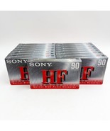 Lot of 15 New Sealed SONY HF 90 Minute Blank AUDIO CASSETTE TAPES Normal... - £35.28 GBP