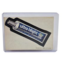 VINTAGE TOPPS 1973 WACKY PACKAGES STICKER ULTRA BLIGHT TOOTHPASTE SERIES 2 - $9.50