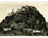 Schloss Hochosterwitz Real Photo Postcard Austria Fortress - $11.88