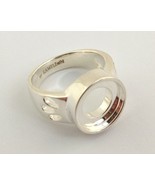 Kameleon Cut Out Shoulder Ring, Sterling Silver, Kr015  Size 5, New - $64.95 CAD