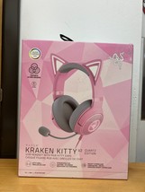 Razer Kraken Kitty V2 USB Headset w RGB Kitty Ears - Quartz Pink - $45.95