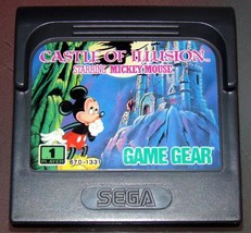 Sega Game Gear - Castle Of Illusion Staring Mickey Mouse (Game Only) - £14.37 GBP