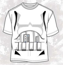 Star Wars: Stormtrooper Costume Print T-Shirt (Adult) 2XL *NEW* - £15.72 GBP