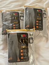 Lot of 3  FRUIT of the LOOM Men’s Size XL (40-42) Thermal Pants Waffle F... - $674.41 MXN