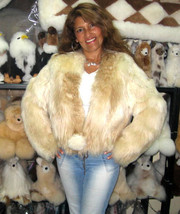 Fur Jacket, Babyalpaca pelt, outerwear - £466.91 GBP