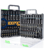  Magnetic Impact Nut Driver Set Metric &amp; SAE with Socket Adapters Wing N... - $42.62