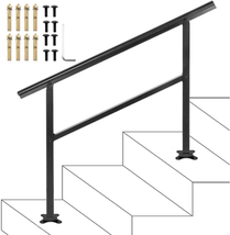 Handrail Outdoor Stairs 47.6 X 35.2 Inch Outdoor Handrail Outdoor Stair R - £153.80 GBP
