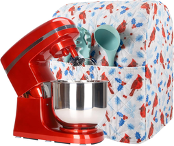 Stand Mixer Cover,Cardinal Print Kitchen Mixer Cover Compatible with 5-8... - £15.96 GBP