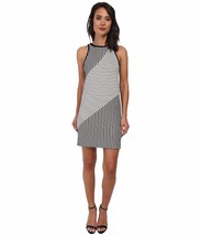 NWT REBECCA MINKOFF tank dress XS Summer jersey striped black white Brady career - £114.94 GBP