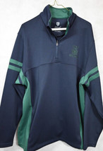 NEW Island Green Golf Ireland Quarter-Zip Long Sleeve Wind Weather Pullo... - £61.72 GBP