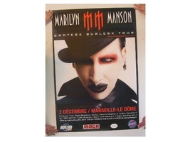 Marilyn Manson Poster Grotesk Burlesk Tour - $179.99