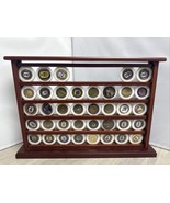 37 US Navy Challenge Coins and Display Case Coins Are Superb Condition JD - $679.14 CAD