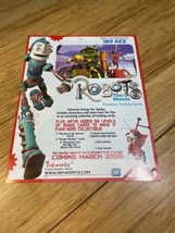Inkworks 2005 Robots the Movie Trading Card Promotional Poster KG JD - $14.85