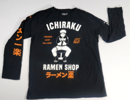 Naruto Shippuden Ichiraku Ramen Shop Long Sleeve Shirt Mens Medium - $42.49