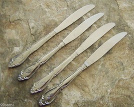 4 Stainless CustomCraft Dinner Knife Japan - Monogram G - $8.56