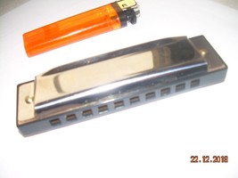 Vintage Soviet Russian Ussr Small Compact Harmonica About 1970 #4 - $19.79