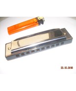 VINTAGE SOVIET RUSSIAN USSR SMALL COMPACT HARMONICA ABOUT 1970 #4 - £14.80 GBP