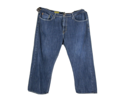 Ag Adriano Goldschmied The Hero Relaxed Fit Dark Blue Jeans W40 L26 Usa Straight - £22.97 GBP