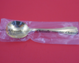 Malmaison Vermeil by Christofle Silverplate Cream Soup Spoon 6 1/2&quot; Heir... - £69.82 GBP
