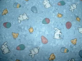 Easter Bunny Eggs Teresa Kogut Bears &#39;n Hares MM Fabric - $28.00