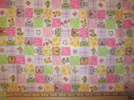 Easter Mini Prints Bunny Chick Springs Fabric - $16.00