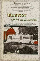1969 Print Ad Monitor Coach Monticello 26&#39; Travel Trailers Wakarusa,Indiana - $9.28