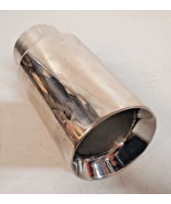 JBA Exhaust Double Wall Polished S/S Chrome Tip  3&quot; x 4&quot; x 7-5/8&quot; - $67.68