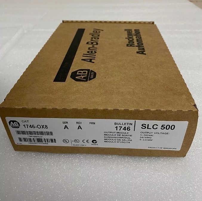 Factory Sealed Allen-Bradley 1746-OX8 SLC 500 8 Point Output Module - $115.00
