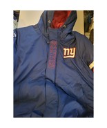 MENS NFL N.Y GIANTS COLD WEATHER COAT sz xl #497 - $1,449.64 MXN