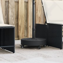  Parasol Base Black PE (Polyethylene) Standard Parasol Base Size - $2,687.51 MXN