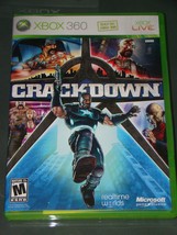 XBOX 360 - CRACK DOWN (Complete with Instructions) - £11.97 GBP