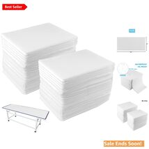 Non-Woven Fabric Disposable Massage Table Protectors – 40 Sheets, 31"x67... - $40.54
