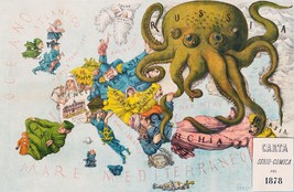11198.Decoration Poster.Home room Wall art decor.1878 Europe.Political countries - £12.68 GBP+