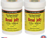 Ys Royal Jelly/Honey Bee Y.S. Eco Bee Farms 2 Pack Royal Jelly In Honey ... - $77.95