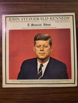 John Fitzgerald Kennedy 12&quot;  LP: JFK Memorial Album Spoken Word Vintage Vinyl - £5.90 GBP